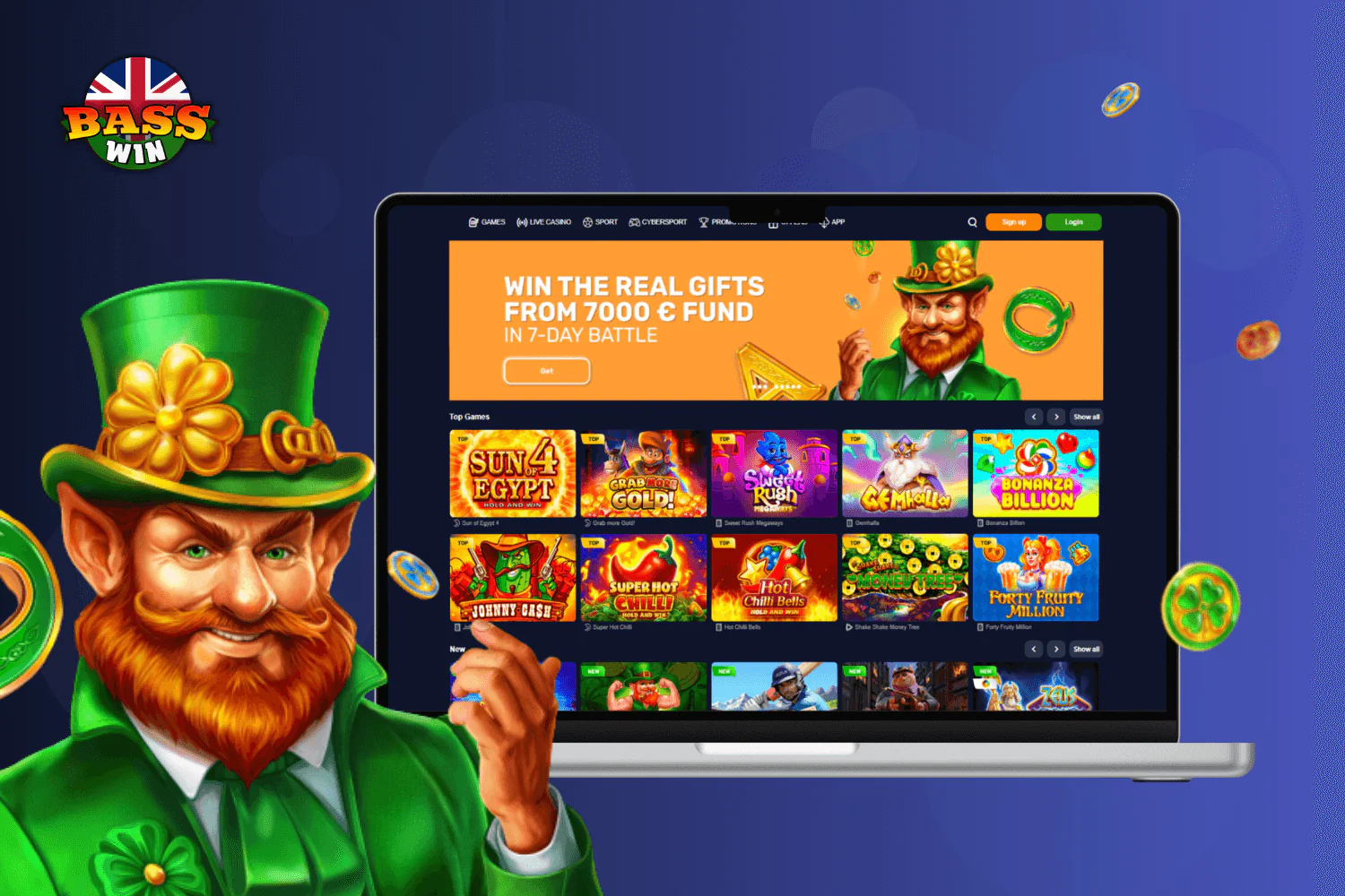 Basswin Casino Welcome Pack